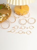 6 Paires Ensemble de Boucles D