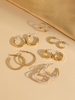6 Pièces Boucles D