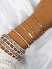 7 Pièces Bracelet Chaîne Style Minimaliste