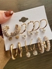 9 Paires Ensemble de Boucles D