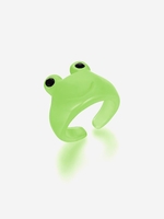 Anneau en Forme de Grenouille Colorée