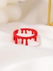 Bague en Forme de Couronne pour Halloween