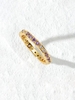 Bague en Or Plaqué 18k en Zircon Style Simple