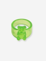 Bague Transparente en Forme D
