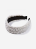 Bandeau Large Tricoté en Laine