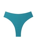Bas de Bikini à Taille Haute S Vert profond