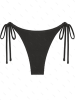Bas de Bikini Ajustable Texturé Noué M