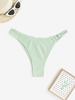 Bas de Bikini Anneau en O S Vert clair