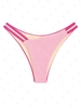Bas de Bikini Côtelé S Rose léger