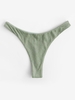 Bas de Bikini Métallique M Vert clair
