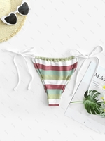 Bas de Bikini Rayé S