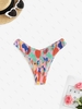 Bas de Bikini Smocké L Rose léger