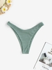 Bas de Bikini Texturé L Vert