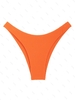 Bas de Bikini Texturé M Orange