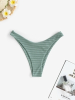 Bas de Bikini Texturé M Vert