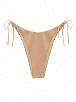 Bas de Bikini Texturé Noué à Côté L Café lumière