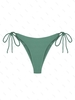 Bas de Bikini Tressé à Bretelle Ajustable M Vert clair