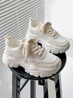 Baskets en Corde Tressée à Talons Épais Design Élevé