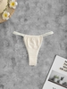 Bikini Texturé M Jaune clair