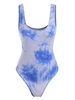 Body Débardeur Côtelé Teinté S Bleu clair