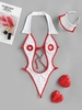 Body Lingerie Nurse Costume Cosplay Bandeau S Blanc