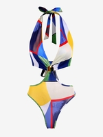 Body Teinté Découpé en Blocs de Couleurs Anneau en O S