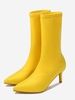 Bottes à Bout Pointu Couleur Bonbon
