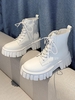 Bottes de Combat Zippé à Lacet