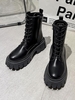 Bottes de Combat Zippées à Boucle