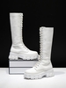 Bottes de Combat Zippées à Lacet