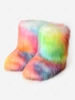 Bottes de Neige en Fausse Fourrure