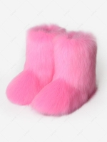 Bottes de Neige en Fausse Fourrure