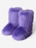 Bottes de Neige en Fausse Fourrure