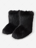 Bottes de Neige en Fausse Fourrure