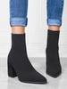 Bottes Extensible à Talon Epais