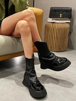 Bottes Superposées Epaisses Design
