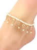 Bracelet de Cheville Pendant Branché avec Fausse Perle
