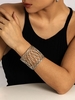 Bracelet Ouvert Géométrique Evidé