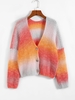 Cardigan Teinté à Goutte Epaule M