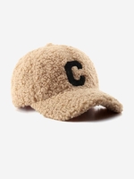 Casquette de Base-ball Fourrée Lettre Brodée