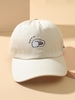 Casquette de Base-ball Motif Canard Brodé Style Dessin Animé