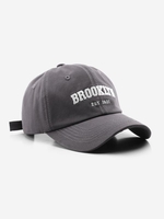 Casquette de Baseball Brodée avec Lettre BROOKLYN Protection Solaire