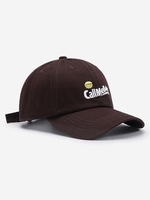 Casquette de Baseball Lettre Soleil Brodée