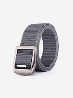 Ceinture Décontractée Tressée en Couleur Unie