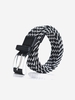 Ceinture Elastique Tressée en Canevas