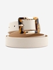 Ceinture Léopard Minimaliste Bouclée en PU