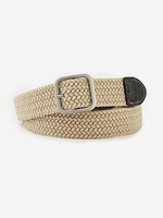 Ceinture Tressée Bouclée en Paille