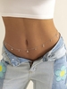 Chaîne de Taille Motif Etoiles en Strass
