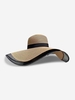 Chapeau de Paille Protection Solaire avec Large Bord en Maille