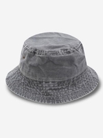 Chapeau Seau Rétro en Couleur Unie